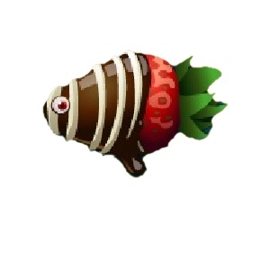 Chocolate Strawberry Fish